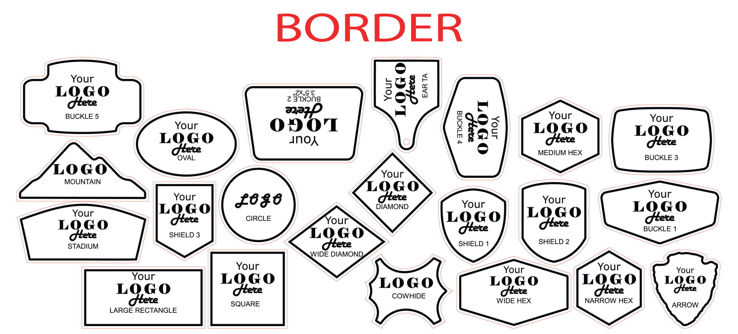 Custom Engraved Leatherette Patch - Image 5